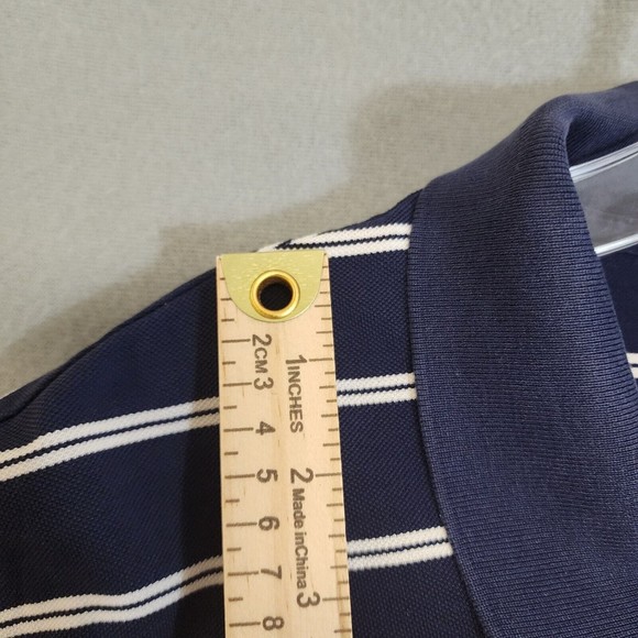 Ralph Lauren Shirt Mens Large Blue Polo Golf Solid 100% Pima Cotton Short Sleeve - Picture 8 of 16